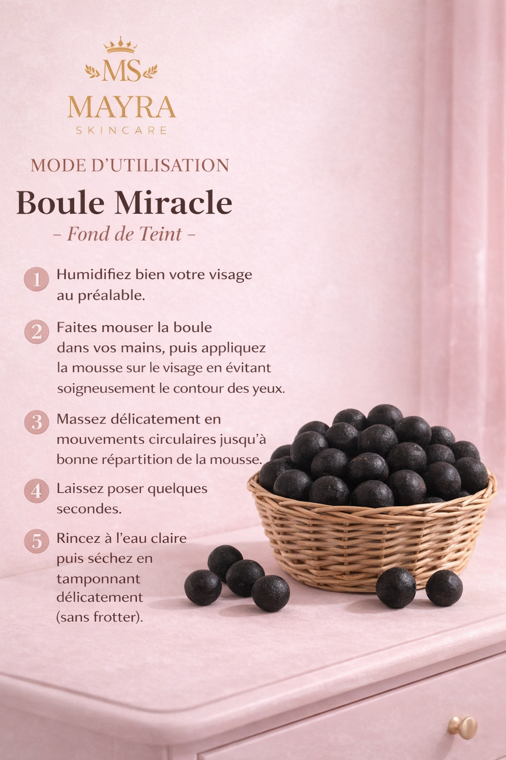 2 Boule Miracle  / Fond de teint