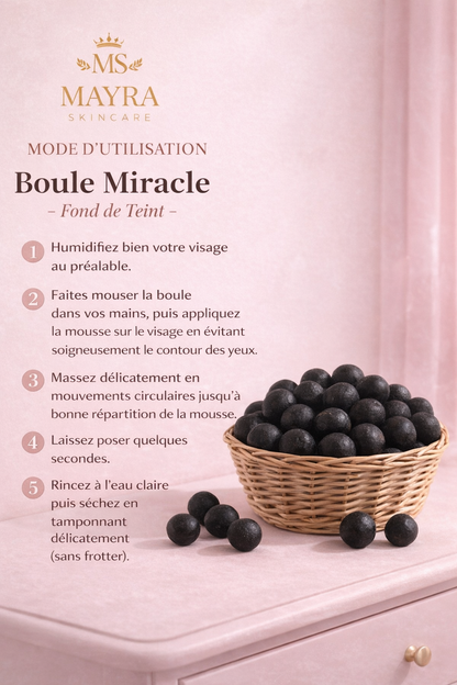 2 Boule Miracle  / Fond de teint