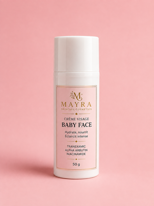 NOUVELLE CREME VISAGE BABY FACE  BLANCHISSENT