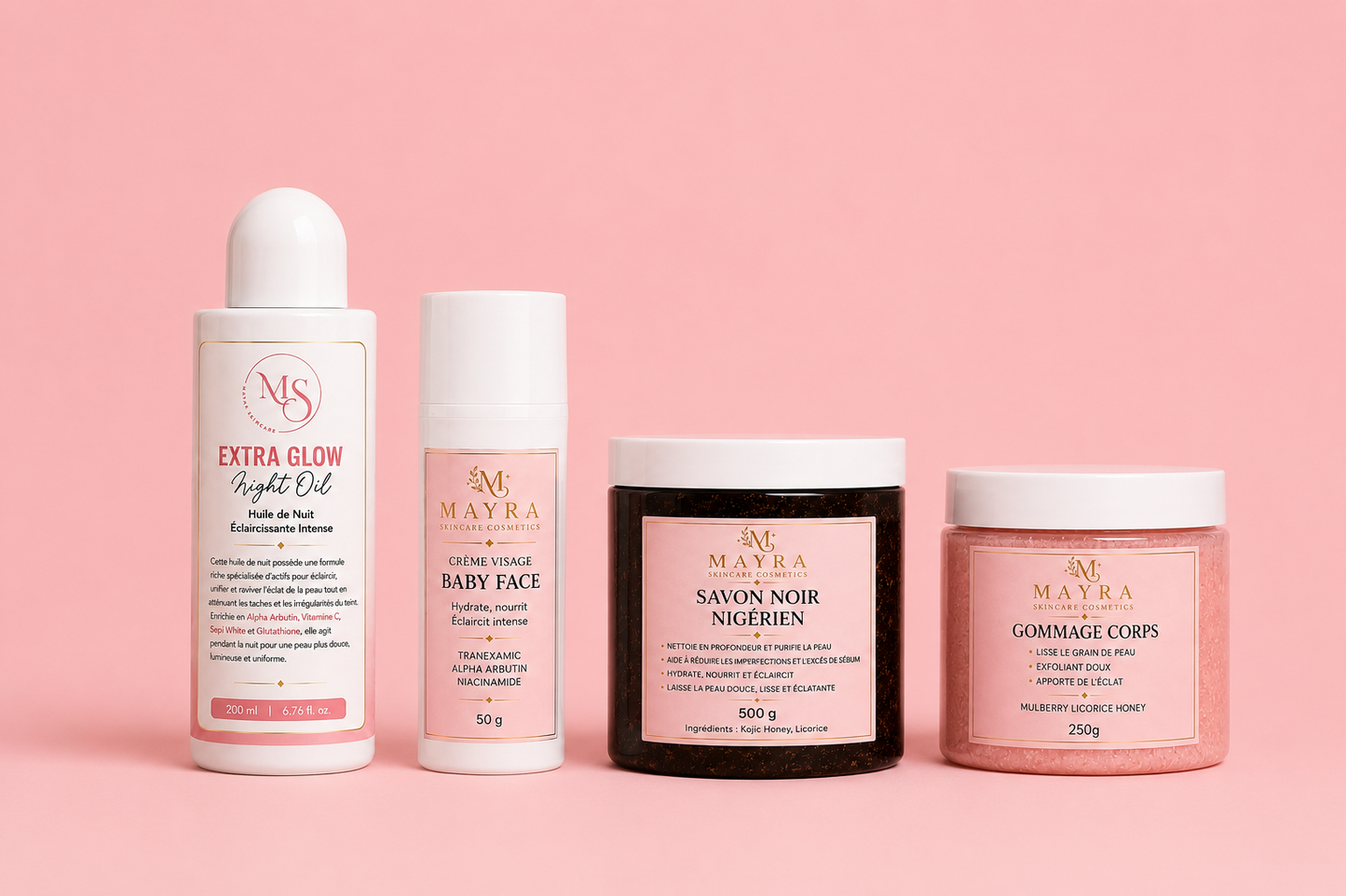GAMME  BLANCHISSANTE DE LUXE EXTRA GLOW