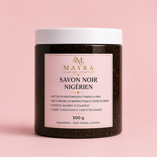 SAVON NOIR NIGÉRIEN BLANCHISSANT INTENSE